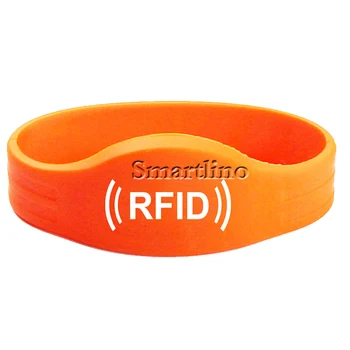

100PCS/Lot Waterproof Proximity RFID 125KHz Low Frequency T5577 Door Lock Access Key RFID Bracelet