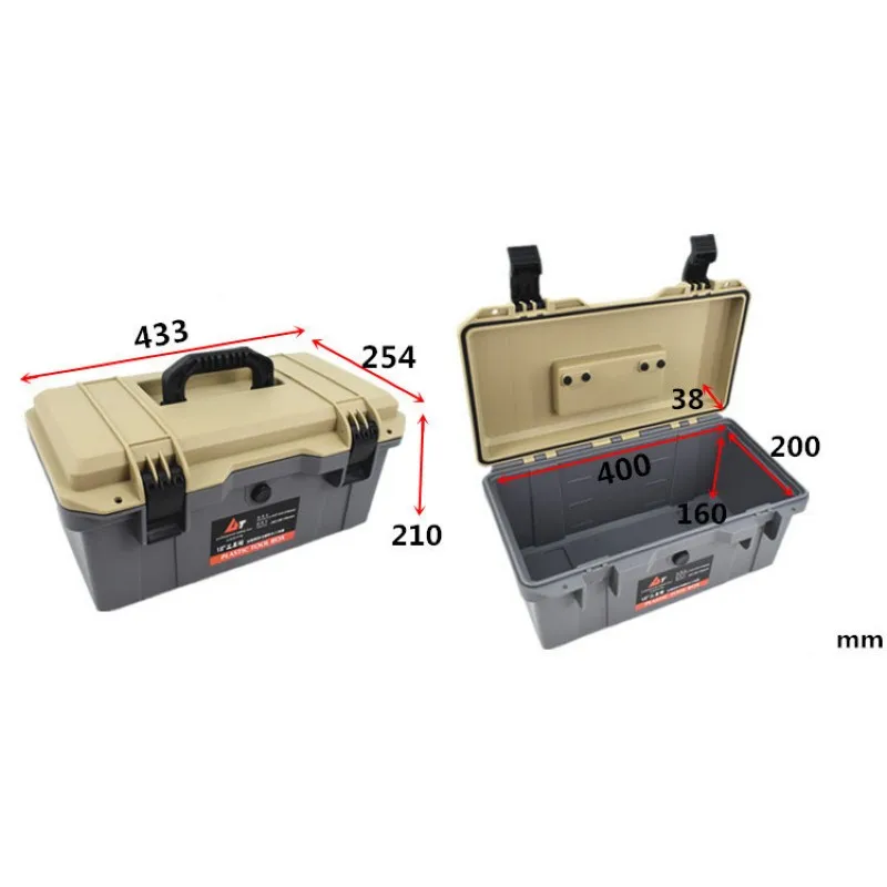 Водонепроницаемый чехол для инструмента, чехол для инструментов, коробка для инструментов, противоударный чехол, пластиковый ящик для ремонта автомобиля