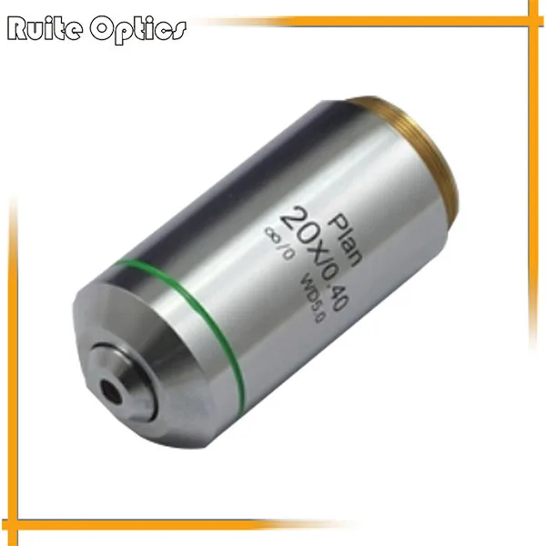 

EMS Freeshipping! 20x Infinity Plan Objective Lens Long Working Distance Metalloscope Objective Lens for Infinity Microscope