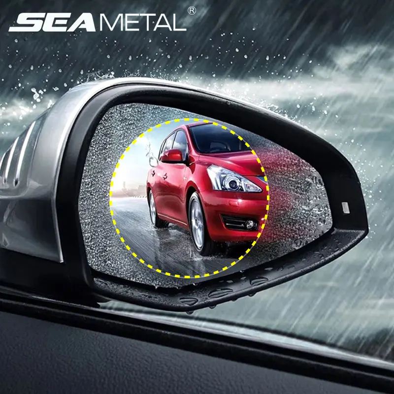 

Car Stickers Rearview Mirror Protective Film Anti Scratch Nano Waterproof Rainproof Anti Fog Rear View Mirror Accessories Goods