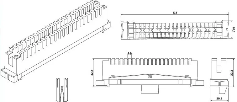 10-Pair-Krone-Disconnection-Module9
