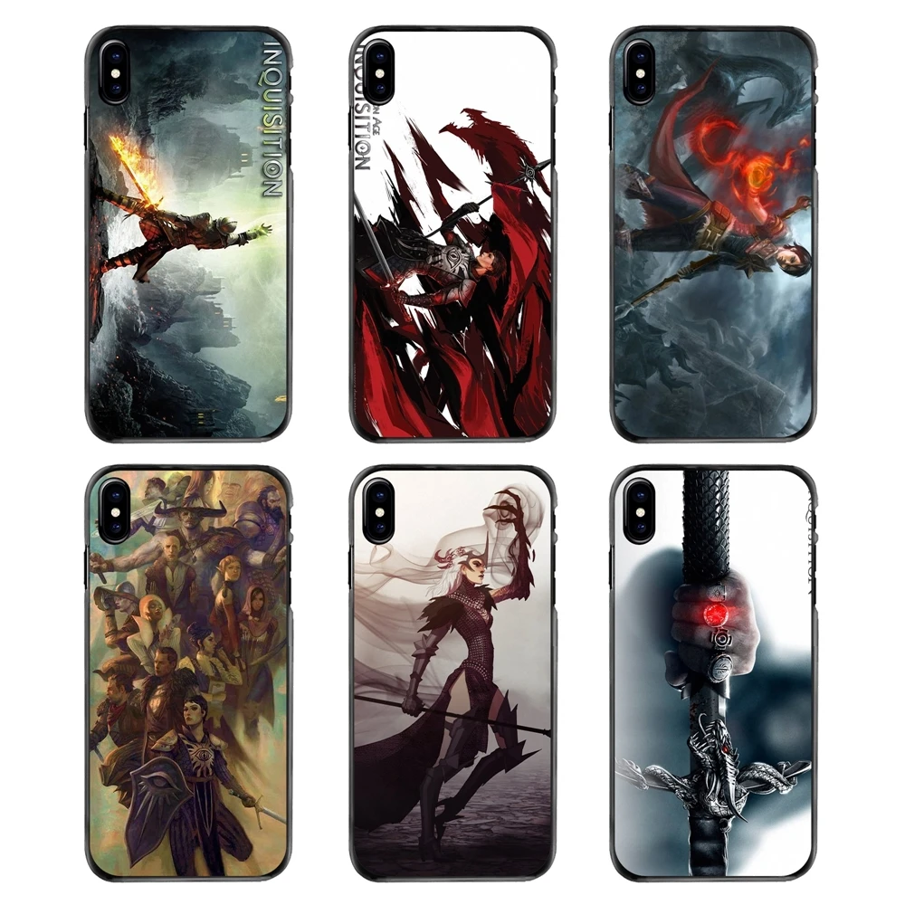Чехлы для мобильных телефонов samsung Galaxy Note 2 3 4 5 S2 S3 S4 S5 мини S6 S7 край S9 S8 плюс Dragon Age
