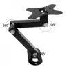 10KG Adjustable 14-27 Inch TV Wall Mount Bracket Flat Panel TV Frame Support 15 Degrees Tilt with Small Wrench for LED Monitor ► Photo 2/6