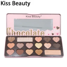 Eyeshadow Pallete Kiss Beauty Brand Faced love flush blush palette hoola Eyeshadow Palette Matte set pigment