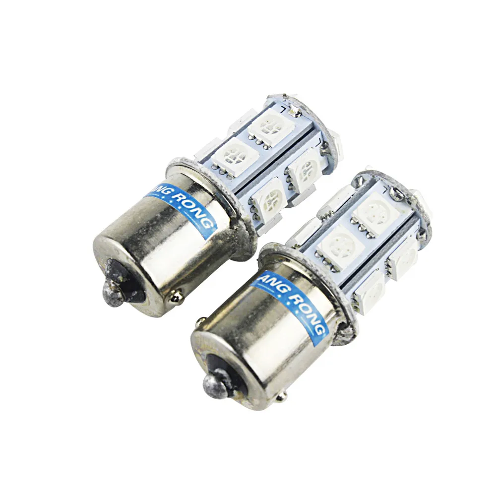 ANGRONG 2 шт. 1156 BA15s R10w 245 13 SMD LED Сигнал поворота противотуманная фара DRL Красный 12В