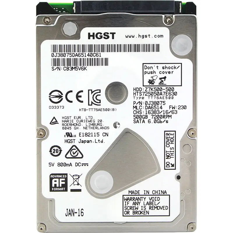 Original Internal Hard Drive font b Disk b font 500G HDD 2 5 SATAIII 7200rpm For