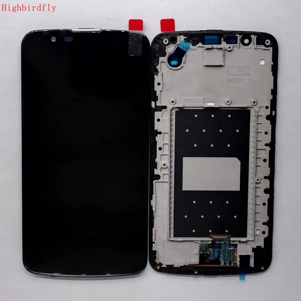 

For Lg K10 K420N K410 Lcd Screen Display with Touch Glass Digitizer Frame Full set Together Repair lcds