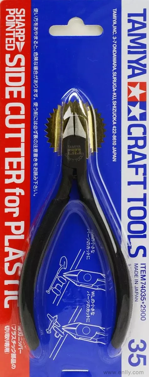 

Tamiya Classic Sharp Pointed Pliers For Gundam Model Building Tools Side Cutter for Plastic Model Hobby DIY Tools 74035/74123
