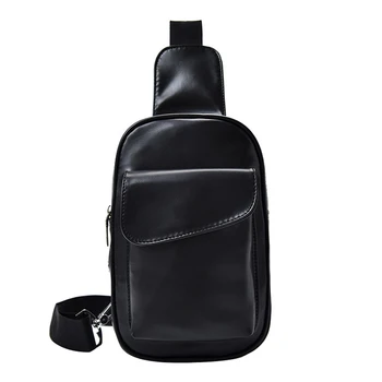 

Retro trend Men bag Creative high quality PU leather zipper Men shoulder bag crossbody bag casual waterproof Men handbags bag