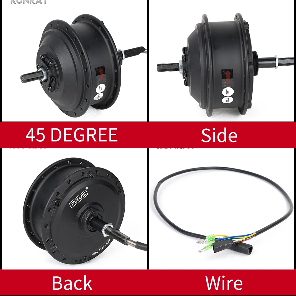 36 в 48 в 350 Вт высокоскоростной бесщеточный мотор-ступица для электровелосипеда 20 дюймов-28 дюймов 700с задний привод для велосипеда MXUS XF08