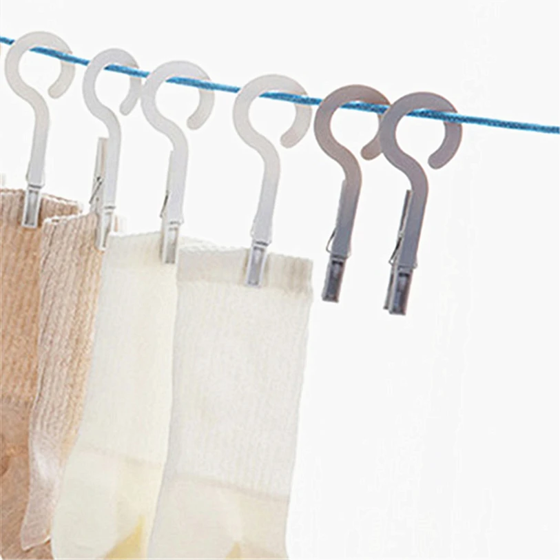 2017 New Storage Holder Racks 4 PCS LHS Large Clips Underwear Socks