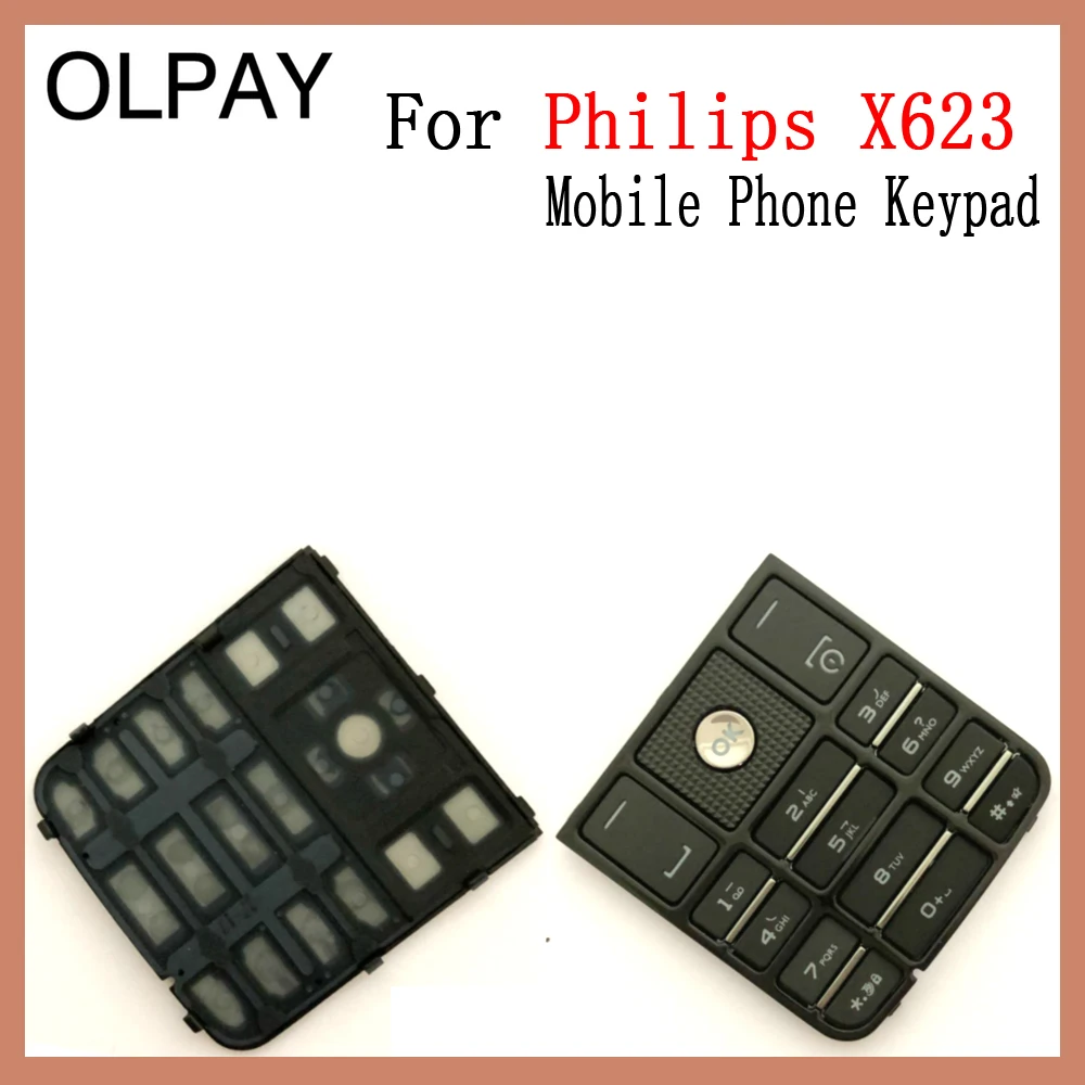 OLPAY новый оригинальный корпус для Philips X623 CTEX623 клавиатура для мобильного телефона Xenium phone X623 CTEX623 мобильный телефон