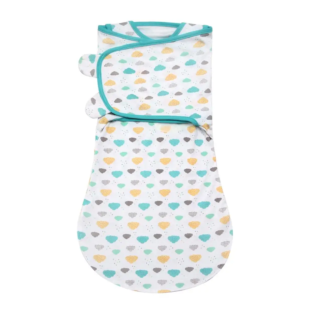 Конверт LionBear для новорожденных от 3 до 6 месяцев, детский спальный мешок-кокон из хлопка с принтом, спальный мешок для новорожденных - Цвет: 76001