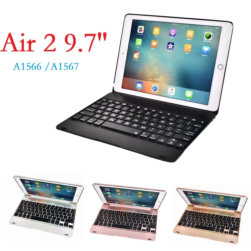 Новый Coque Чехол для iPad Air 2 клавиатура A1566 A1567 Беспроводной Bluetooth принципиально чехол Чехол для iPad Air 2 с клавиатурой Чехол