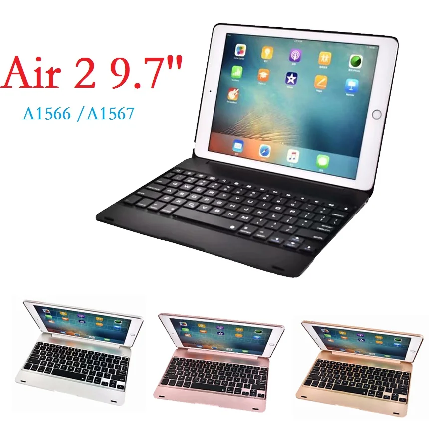 Новый чехол для iPad Air 2 клавиатура A1566 A1567 Беспроводная Bluetooth Чехол с клавиатурой |