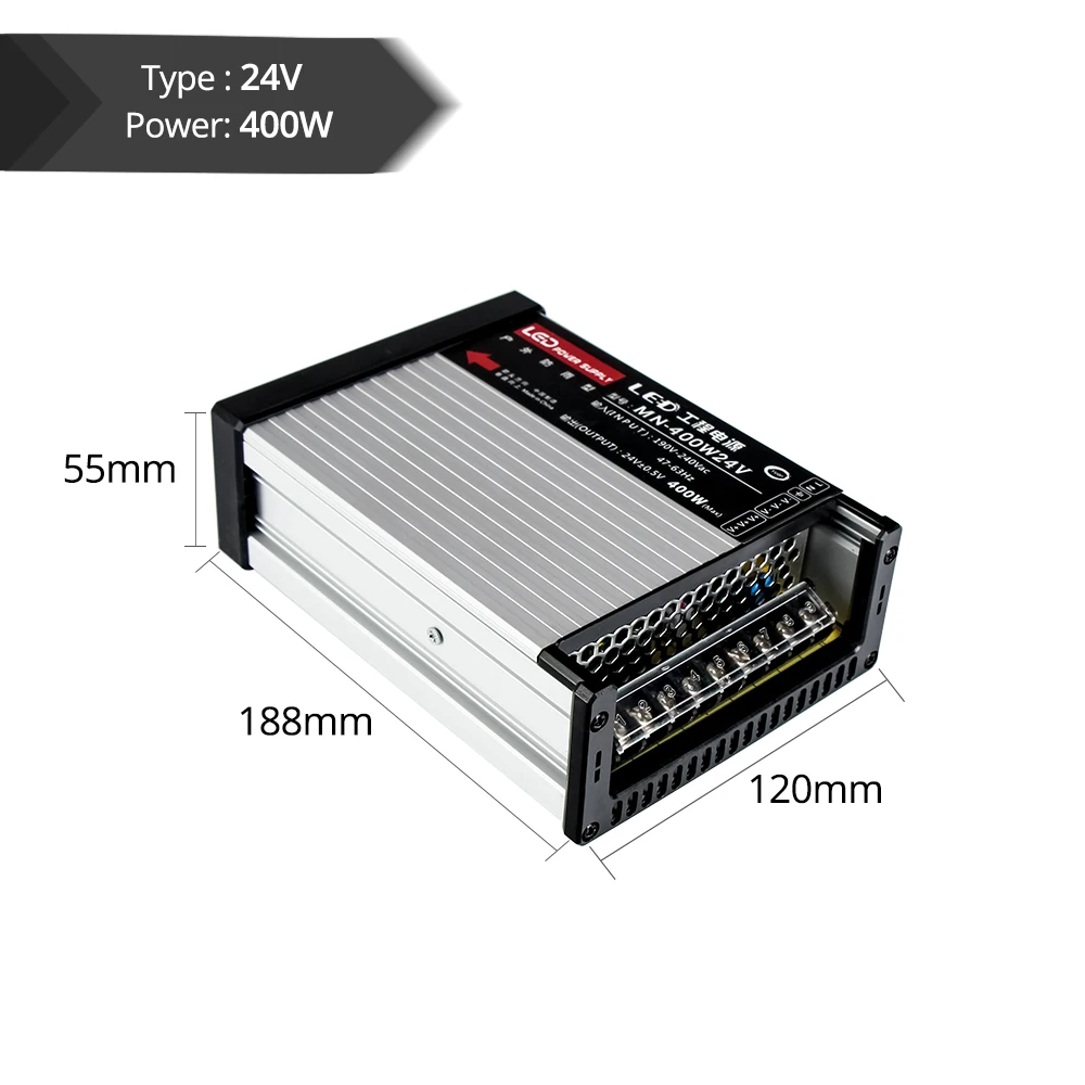 24v 400w