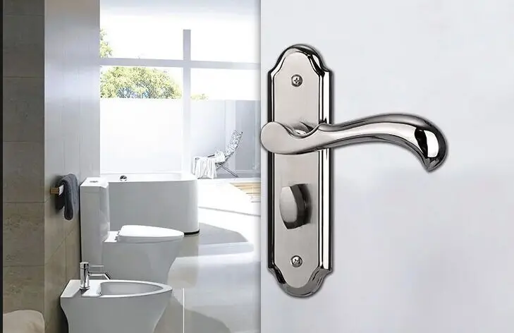 stainless steel door lock home interior living room bedroom bathroom door knobs lock hotel lock free shipping in locks from home improvement on - Bathroom Door Knobs stainless steel door lock home interior living room bedroom bathroom door knobs lock hotel lock free shipping in locks from home improvement on - Bathroom Door Knobs