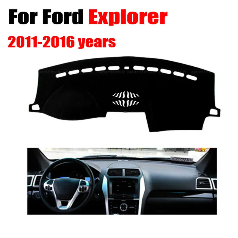 Приборная панель автомобиля охватывает коврик для Ford Explorer 2011 2016 левые ручные
