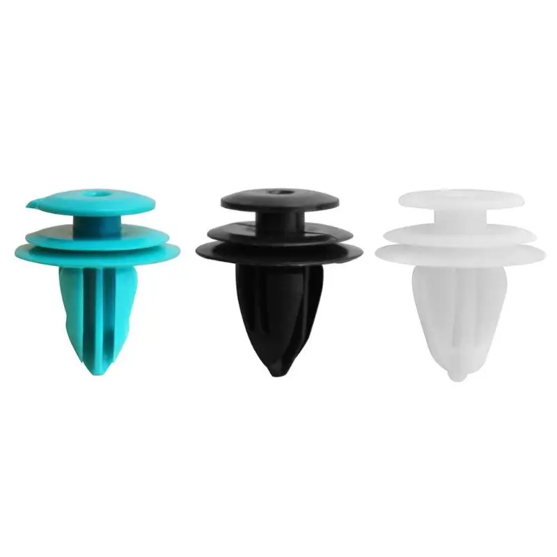 50-Pack Fender Bumper Retainer Clips For Dodge Challenger – Push Rivet Fasteners 6mm Hole