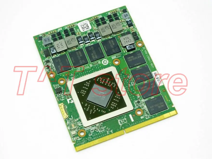 Оригинальная HD8970M HD 8970M R9 M290X 216-0847000 видеокарта 4 ГБ GDDR5 MXM 3 0 для Dell M17x M18x M15x M6800 M6100 work