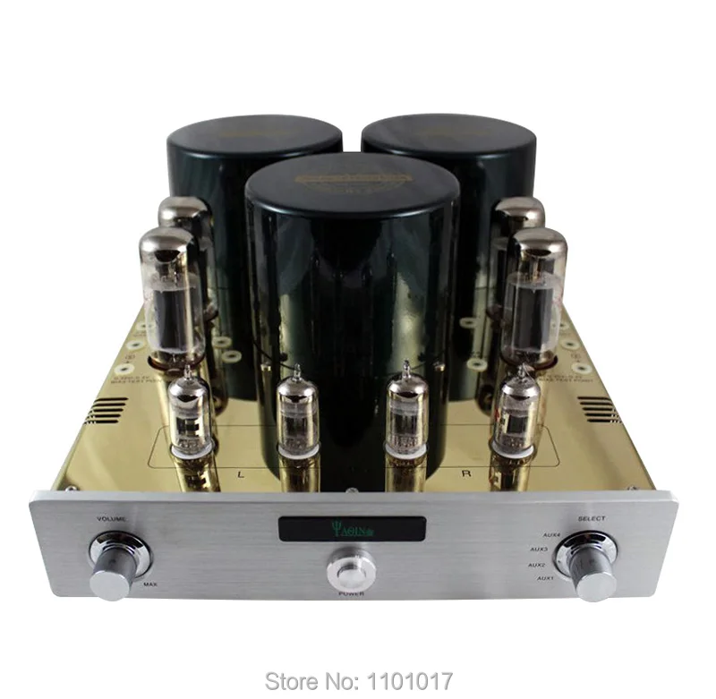 YAQIN вакуумный ламповый усилитель EL34 интегрированный Hi Fi с 12AX7|amplifier filter|amplifier