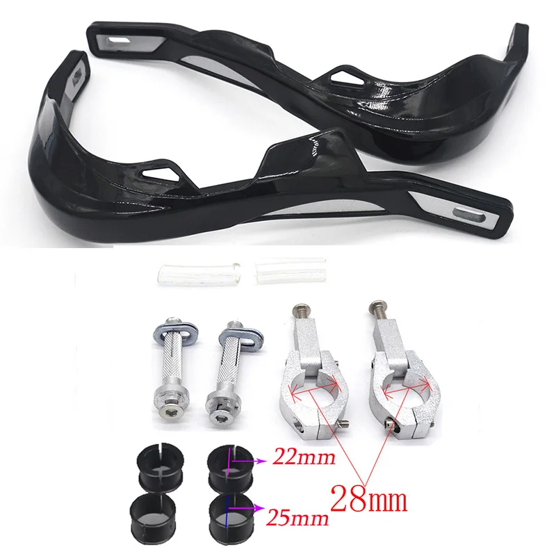 Evomosa 7 Colors Rally Pro Handlebar Hand Guards Handguard Protector 22mm 28mm Alloy Insert Pit Dirt Bike Motorcycle Motocross