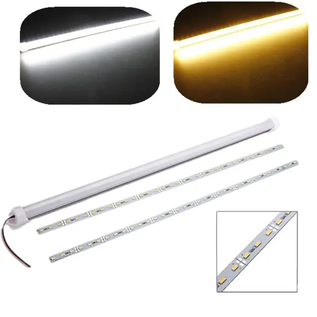 Online Shop Smuxi Waterproof 50cm 36 Led 5630 Smd Hard Rigid Strip