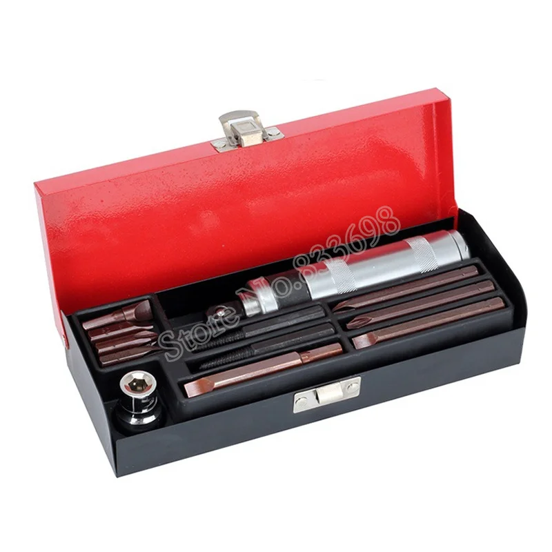 

12PCS Impact Screwdriver Multi-function Screwdriver Combination Repair Hand Tools Precision Screwdriver Set