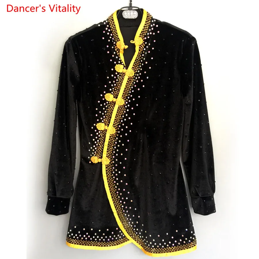 TDA Women's T-Strap Glitter Synthetic Salsa Tango Ballroom Latin Party