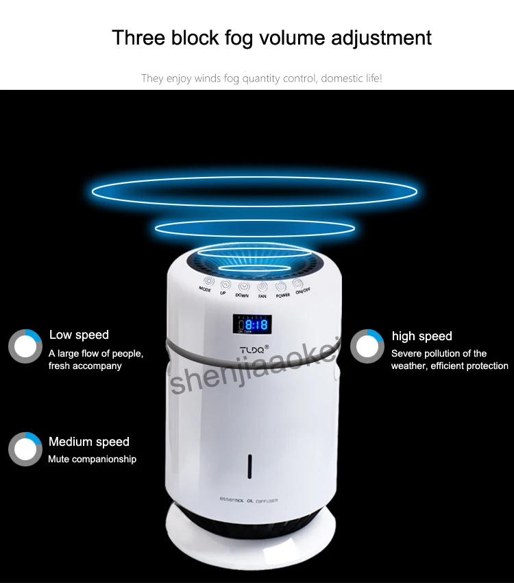 Домашний увлажнитель воздуха Встроенный Ароматический диффузор Nebulizer Mute мини стерилизация кислородный бар ароматерапия эфирное масло