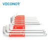 9 Pcs Durable Reinforced Metric Ball Ended Hex Allen Key Wrench Set Spanner Torque Wrench, Chrome Vanadium ► Photo 2/6