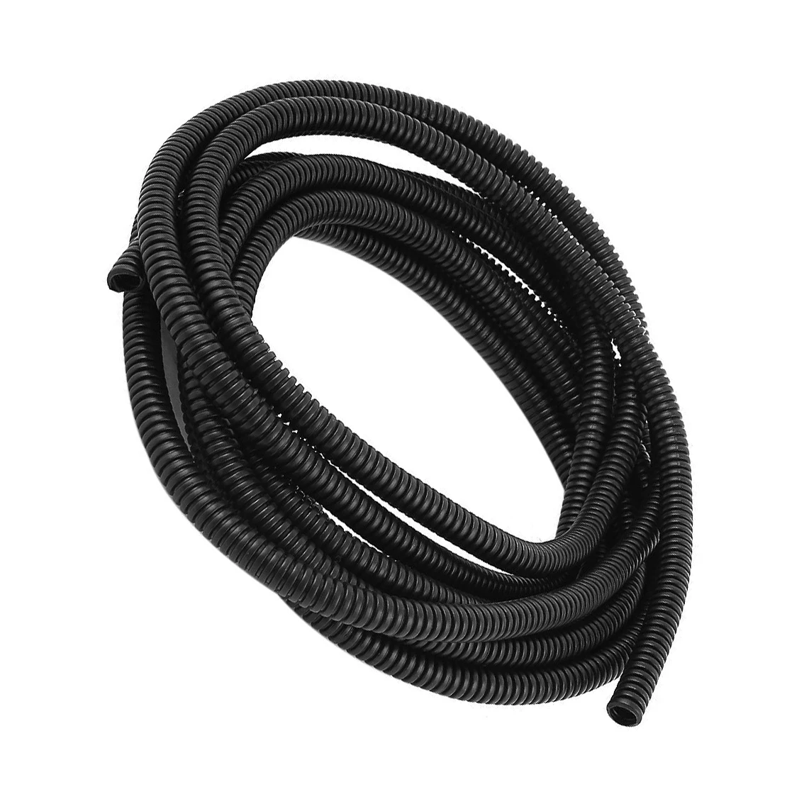 

JFBL Hot 4.5M Length 10mm OD Black Automotive Wire Harness Corrugated Tube
