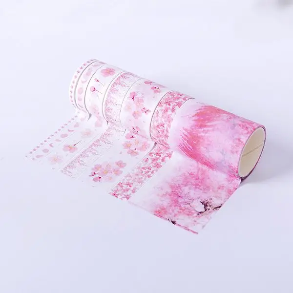 Васи лента Decorado Маскировочный набор для мытья клейких лент, декоративные наклейки для скрапбукинга, винтажные декоративные широкие - Цвет: 1