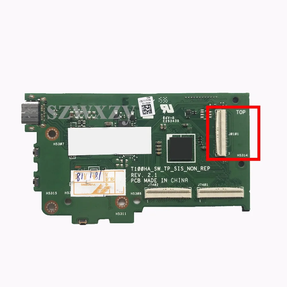 Оригинал для ASUS T100HA USB power Botton Switch Board T100HA_SW_TP_SIS_NON_REP полностью протестирован| |