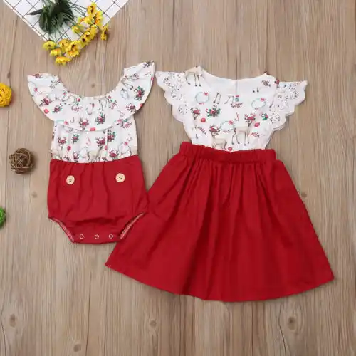 matching dresses for baby and sister