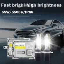 Afaecar автомобиля 12 V 55 W 5500 k Hid переделочный Быстрый яркие фары противотуманные H1 H3 H7 H8 H11 9005 9006 hb3 hb4 ксеноновые фары