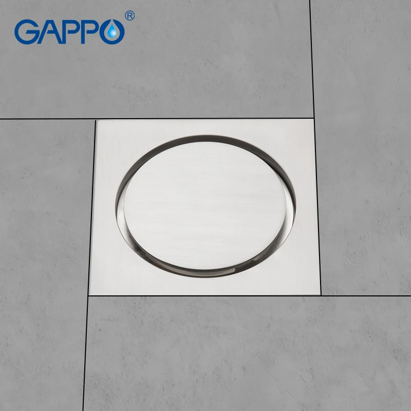 

GAPPO Drains Anti-odor stainless steel Bathroom Floor cover Drains drainers stopper Bathroom Drainer Strainers