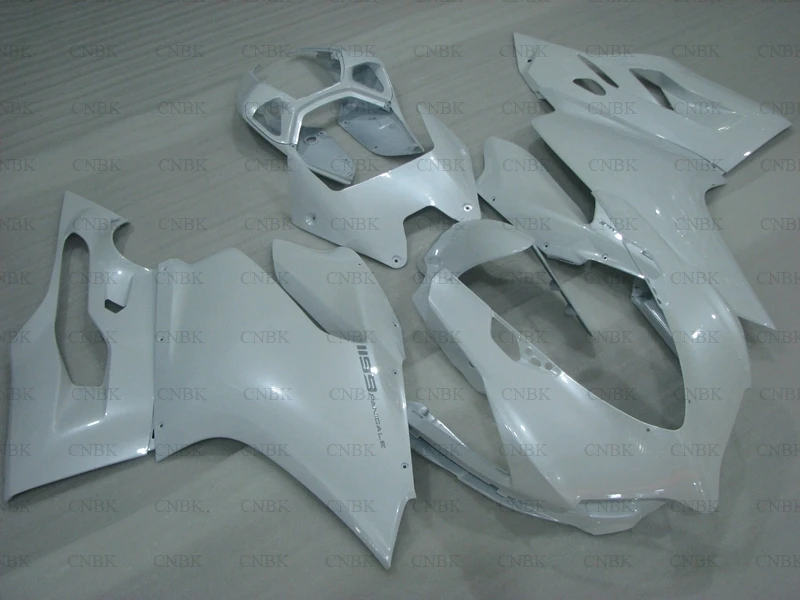 for 889 2012 - 2014 Full Body Kits 1199S Pearl White Bodywork 12 13 Unpainted | Автомобили и мотоциклы