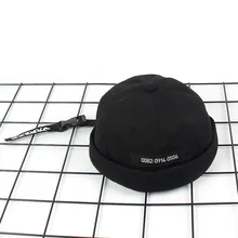 Хлопковая шапка в стиле ретро без полей с черепом, осенне-летняя кепка, шапочки для мужчин и женщин, шапочка, хип-хоп шапка, шапка