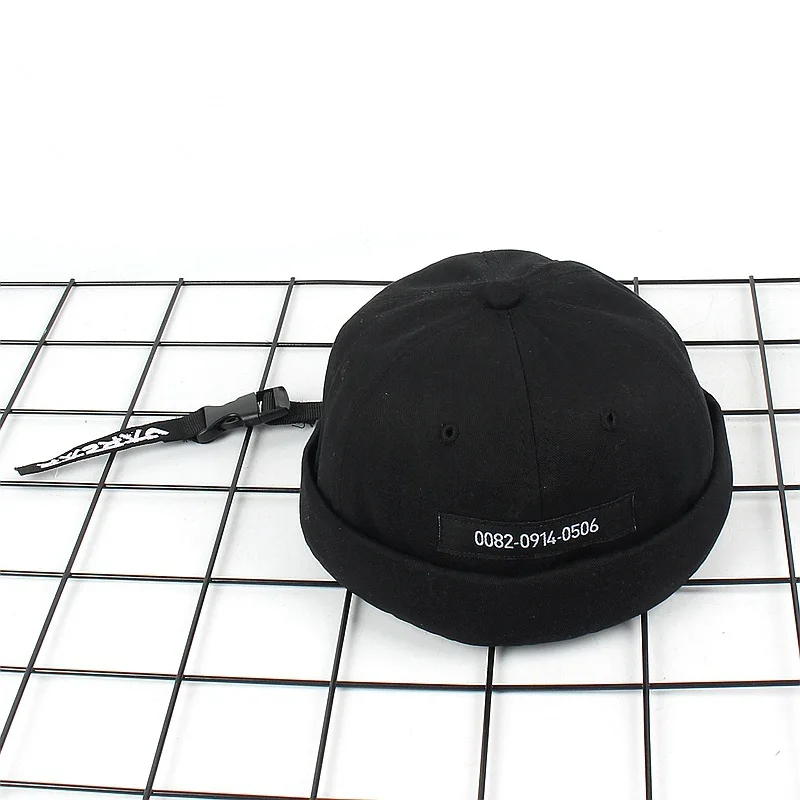 

Cotton Retro Crimping Brimless Skull Caps Autumn Summer Cap Beanies For Men Women Beanie Hip Hop Bonnet Hat