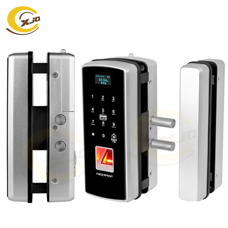 Fingerprint glass door lock S