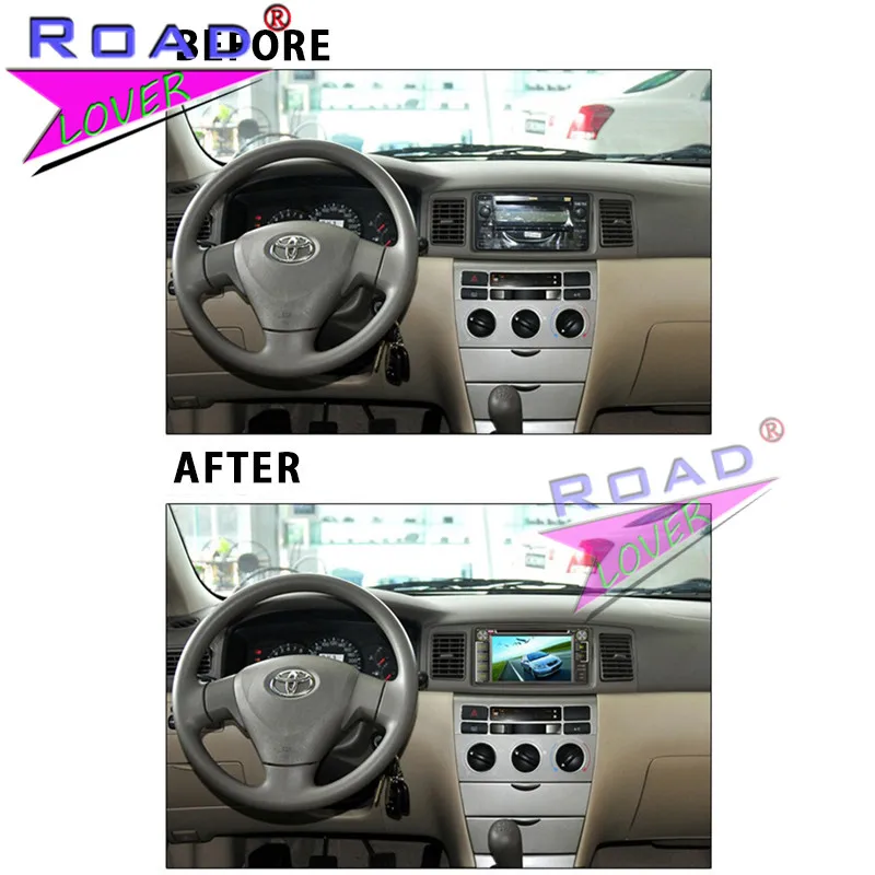 Perfect Roadlover Android 9.0 Car DVD Player For Toyota Universal Innova Corolla Camry Land Cruiser Hilux Tundra Stereo GPS Navigation 7