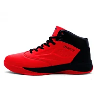 Горячая распродажа мужские баскетбольные кроссовки люксовый бренд тренировочные туфли на шнуровке мужские кроссовки красный/синий высокие баскетбольные туфли 39-45