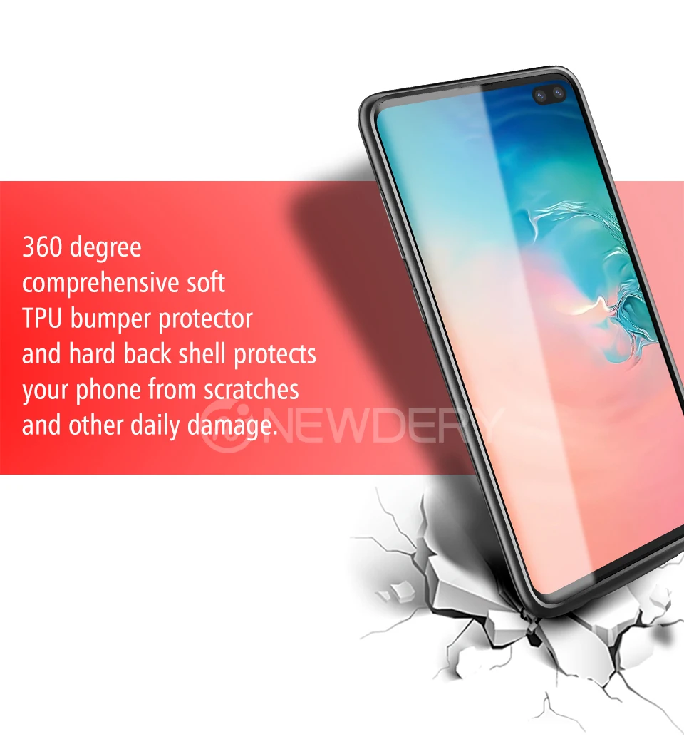 Newdery Горячая распродажа! чехол-аккумулятор для samsung galaxy S10e S10 4700 мА/ч, Мощность чехол для samsung S10Plus 5000 мА-ч