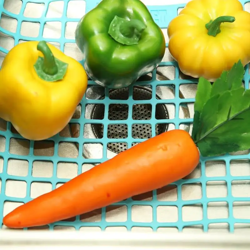 Креативная многоцелевая пластиковая пищевая размораживающая сетка для овощей и мяса