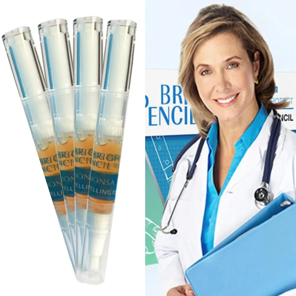 

4Pcs Fungus Nail Treatment Pen Onychomycosis Paronychia Repair Care Solution Pretty