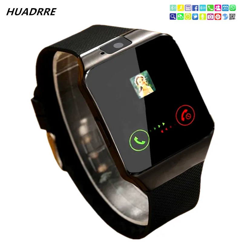 

Smart Watch With Bluetooth WristWatch Support SIM TF Card Wearable Devices DZ09 Electronics Wrist Watch For IOS Android Phones
