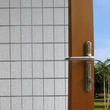 45 см х 50 м пленка из прозрачного ПВХ; модные Непрозрачное окно Стикеры современная ванная комната дверь Стикеры