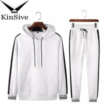 Мужская одежда, модный спортивный костюм, мужские комплекты, Осенний Повседневный Спортивный костюм, толстовка+ штаны, 2 предмета, мужской спортивный костюм для бега