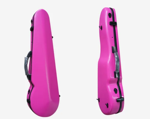New Full size 4/4 violin case High strength carbon fiber nice rose red:1.5kg | Спорт и развлечения